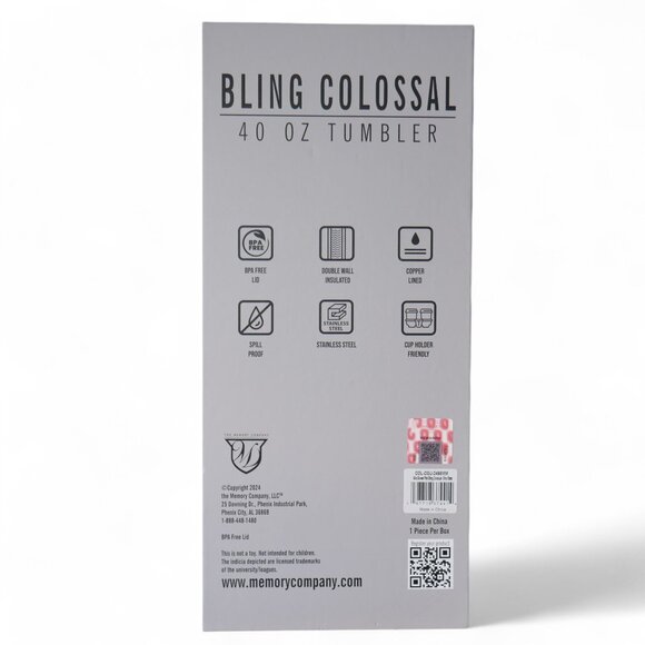 UF Florida Gators Pink Bling Tumbler 46 Oz Insulated Rhinestone Christmas Gift - Picture 6 of 6